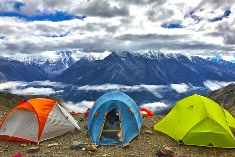 Podcast: Zelte auf Bergen bauen